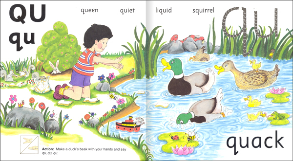 Finger Phonics Set of Books 1-7 w/ Print Ltrs | Jolly Phonics ...