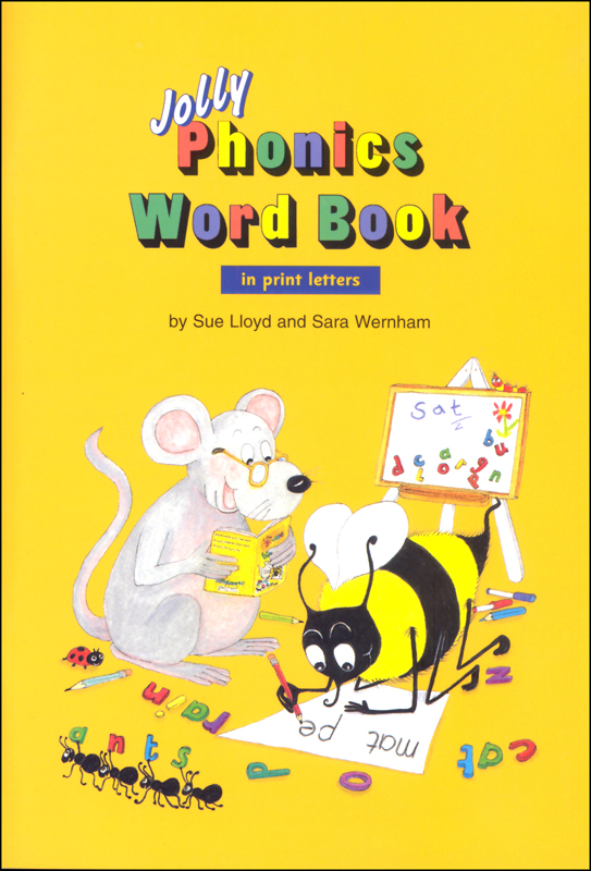 Phonics Word Book w/ Print Letters