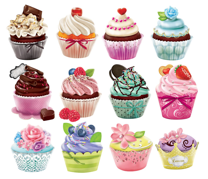 NEW Puzzlebug 500 Piece Jigsaw Puzzle ~ Cupcakes Fresh From the Farm 