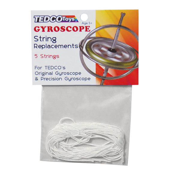 00 601 educational toy NEW Tedco Gyroscope Replacement String Made in USA 