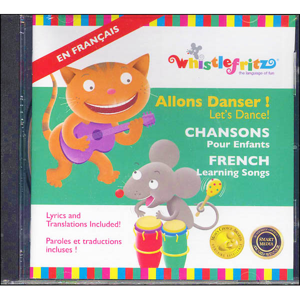 Allons Danser! (Let's Dance) French Learning Songs CD | Whistlefritz |