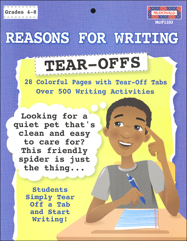 Reasons for Writing (TearOffs) McDonald 9781937664329