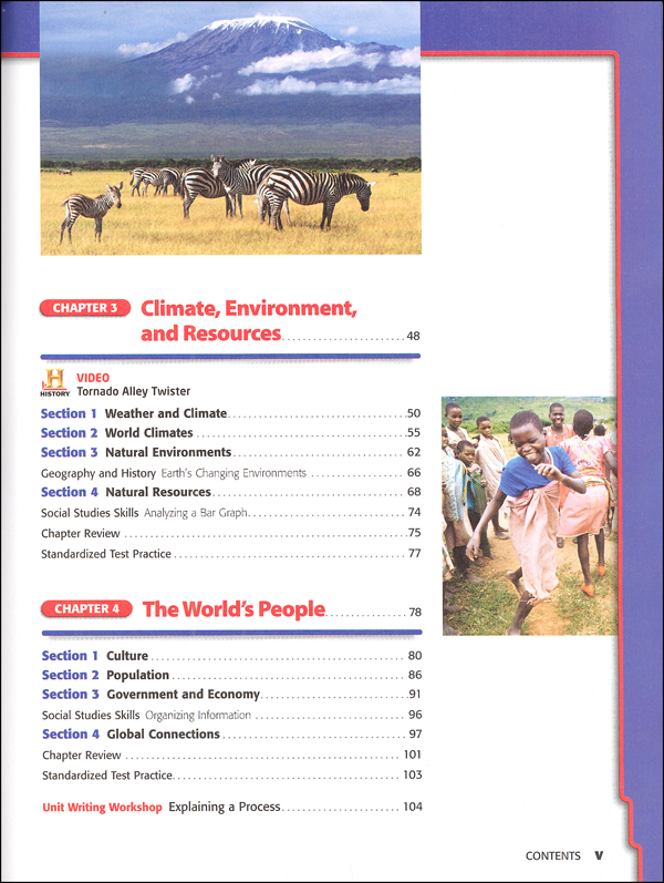 Holt McDougal World Geography Homeschool Package Holt McDougal