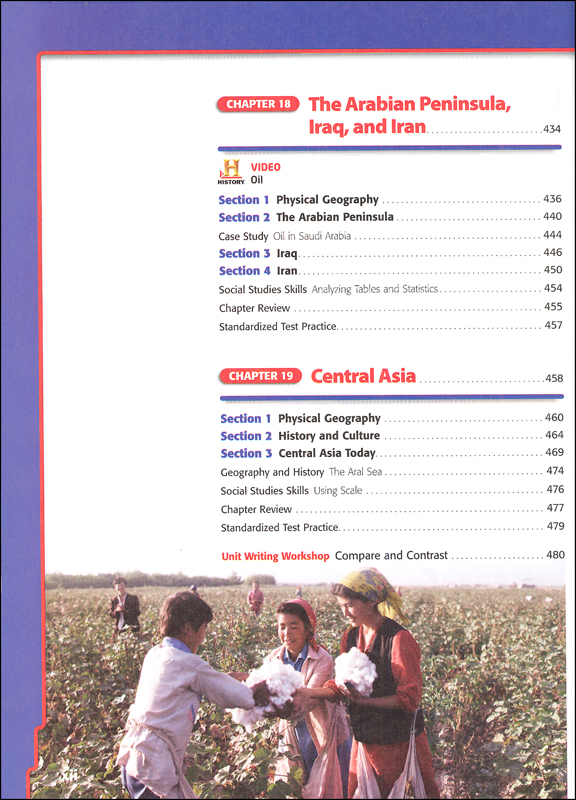 Holt McDougal World Geography Homeschool Package Holt McDougal