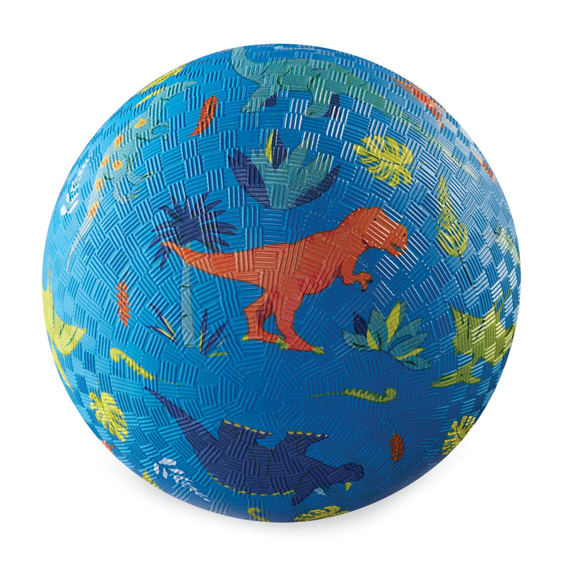 Dinosaurs Blue Playground Ball - 7 inch