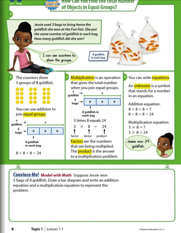 EnVision Math 3rd Grade Homeschool Bundle (2017 Edition) Pearson Education 9780768597011