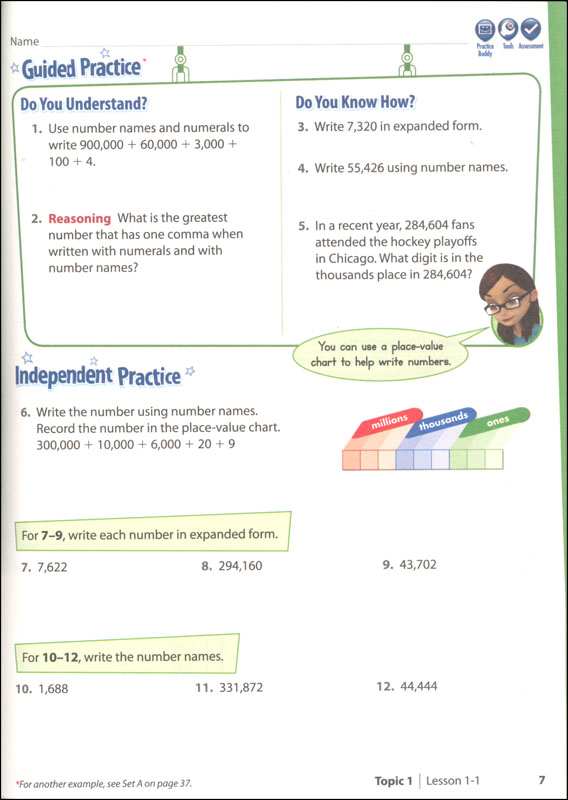 math homework book grade 4