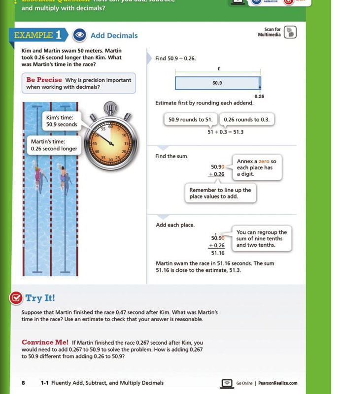 EnVision Math 2 0 6th Grade Homeschool Bundle Pearson Education 9780768597042