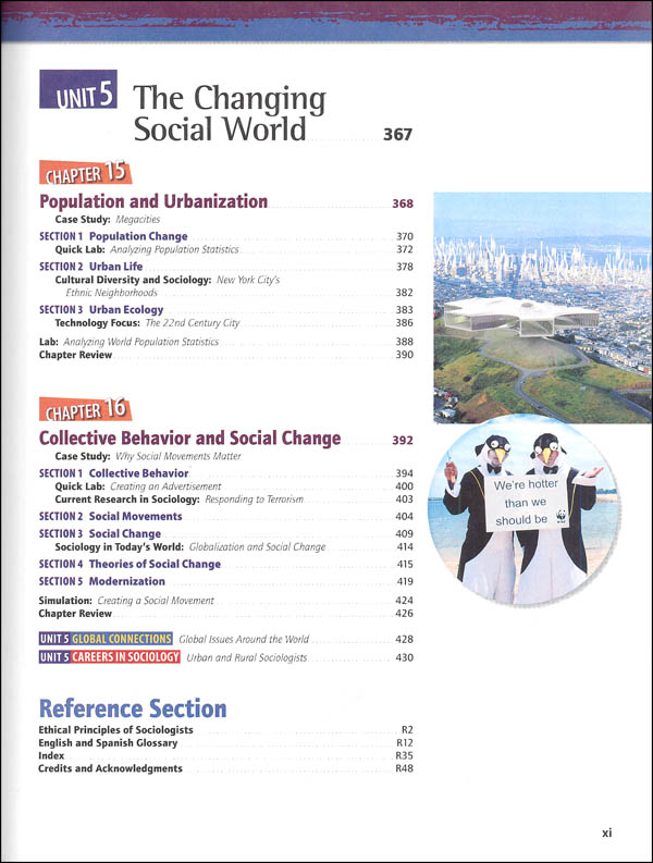 Holt Sociology The Study of Human Relationships Homeschool Package