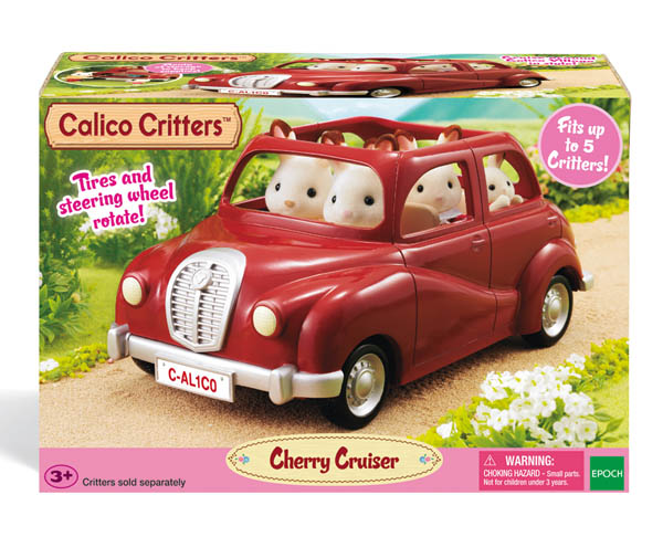 calico critters cherry cruiser set