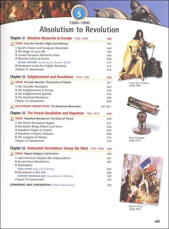 Holt World History Pattern of Interaction Package Holt, Rinehart