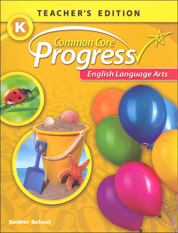 Progress English Language Arts Teacher Edition Grade K