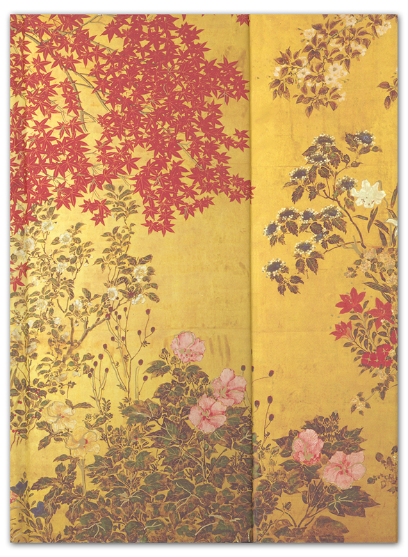 Japanese Screen Journal (Foldover Journal) Peter Pauper Press 9780880885522