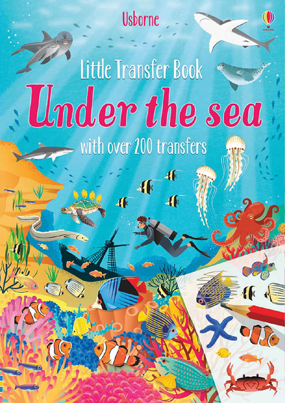 Little Transfer Book - Under the Sea | EDC / Usborne | 9780794548773