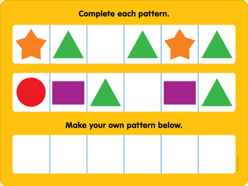 Learning Mats - Patterns | Scholastic Teaching Resources | 9781338239645