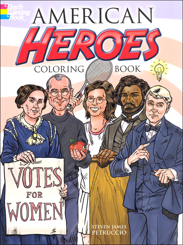 American Heroes Coloring Book | Dover Publications | 9780486498959