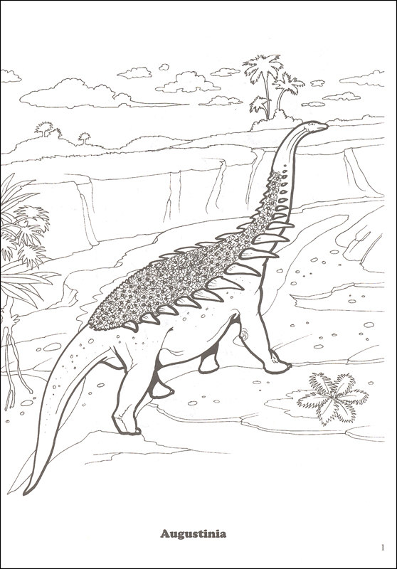 Dinosaurs Coloring Book | Dover Publications | 9780486779607