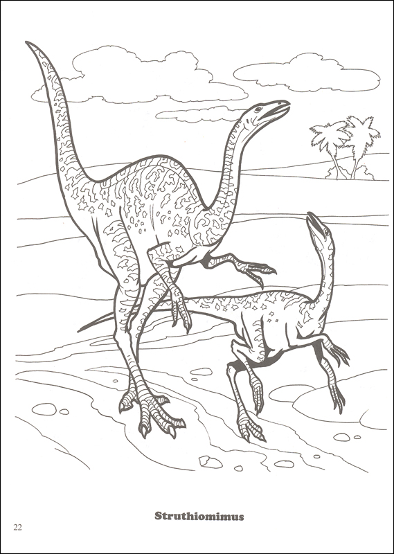 Dinosaurs Coloring Book | Dover Publications | 9780486779607