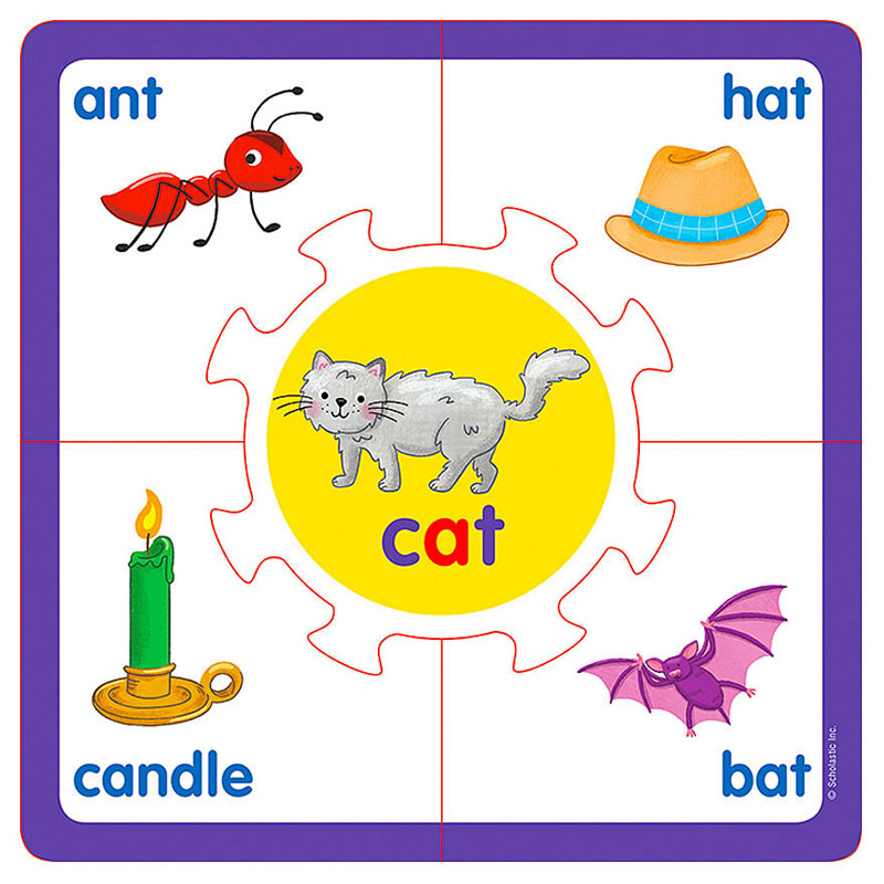 learning puzzles vowel sounds scholastic teaching resources