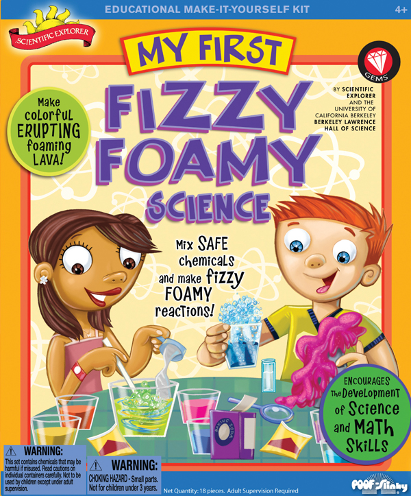 fizzy foamy science