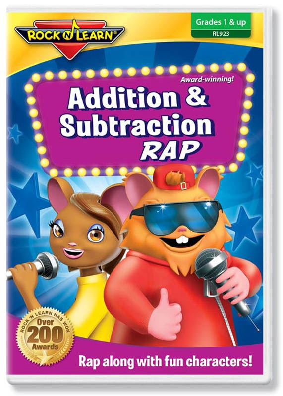 Addition & Subtraction Rap DVD
