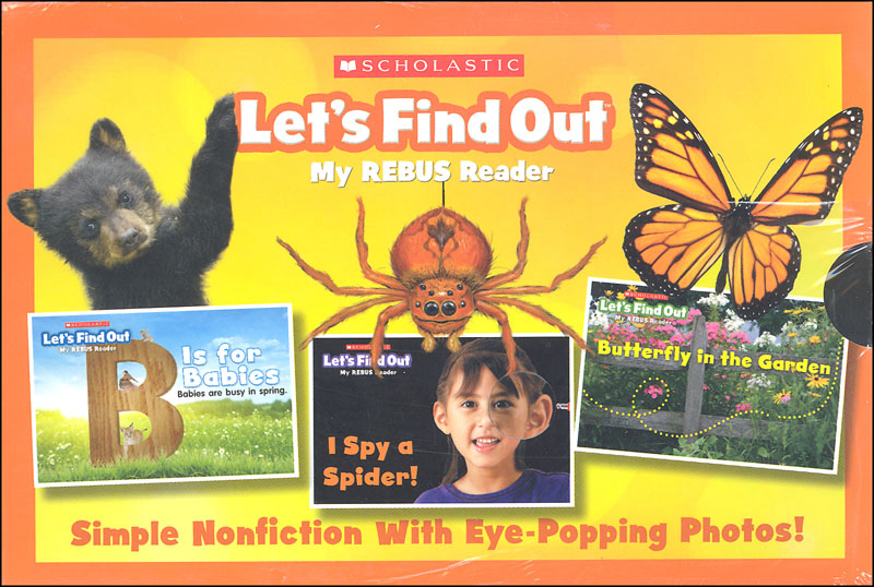 Let s Find Out My Rebus Readers Box 1 Scholastic Teaching Resources 