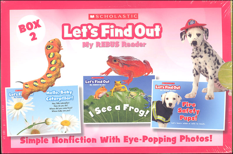 Let s Find Out My Rebus Readers Box 2 Scholastic Teaching Resources 