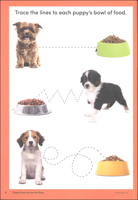 Puppy Preschool Activity Book | Scholastic Teaching Resources