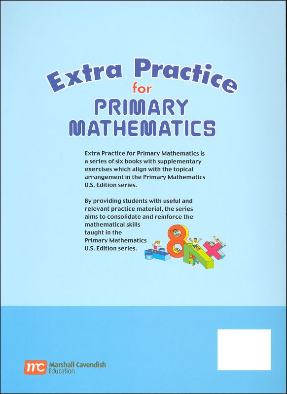 Primary Math US 4 Extra Practice | Marshall Cavendish | 9789810193768
