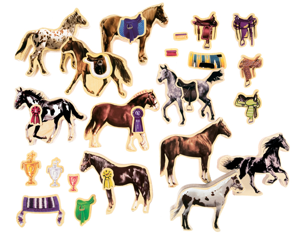 Horse Breeds Wooden Horses | Shure Products