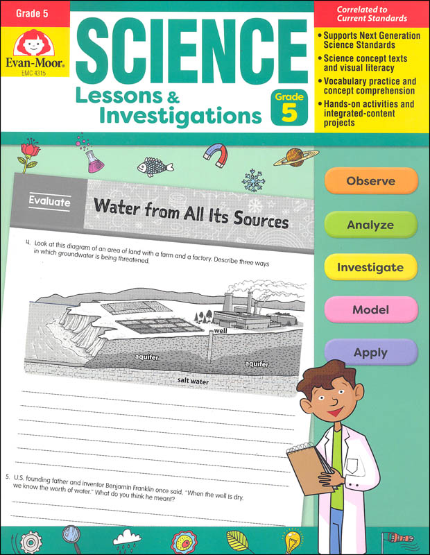 Science Lessons and Investigations: Grade 5