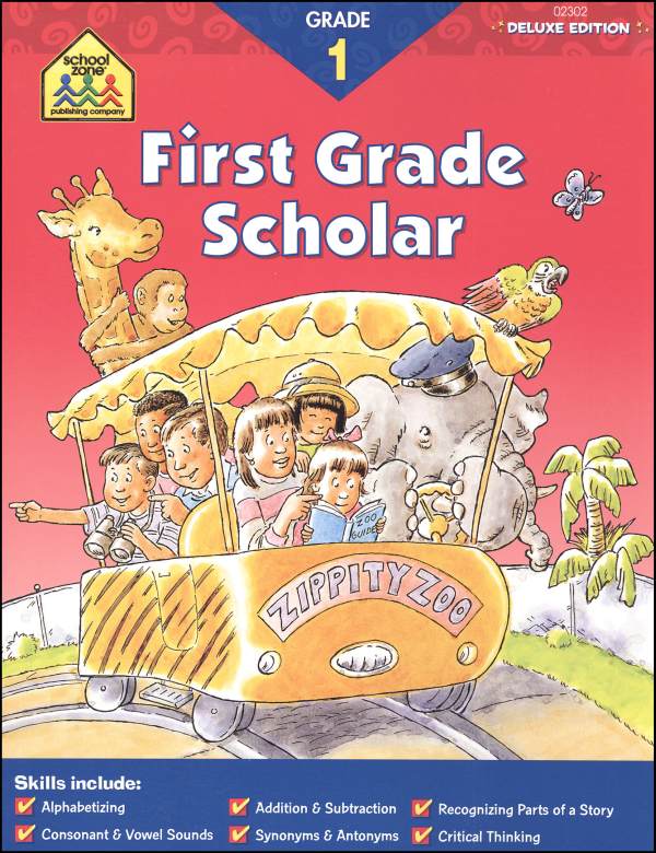 First Grade Deluxe Scholar Workbook