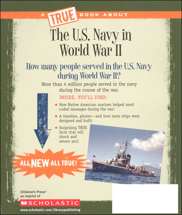 U.S. Navy In World War II (True Book) | Children's Press | 9780531217320