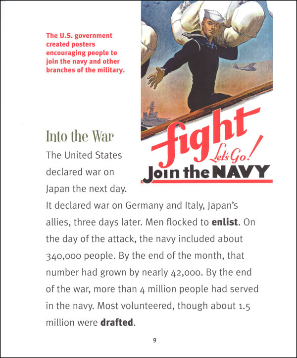 U.S. Navy in World War II (True Book) Children's Press 9780531217320