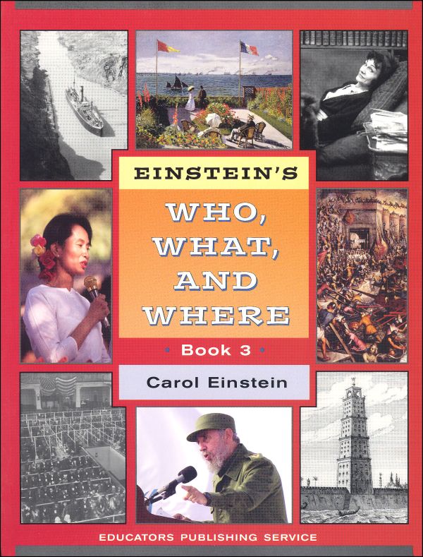 Einstein's Who, What and Where Book 3