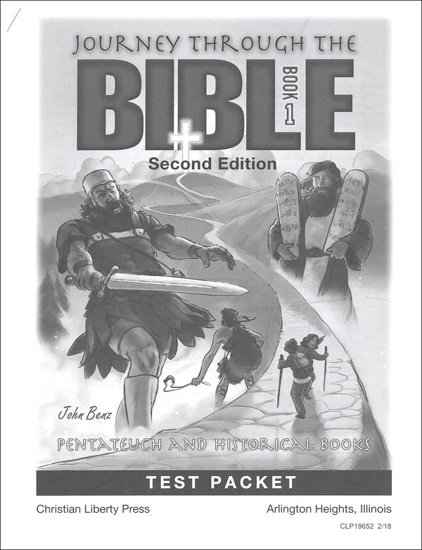 Journey Through the Bible Book 1: Pentateuch & Historical Books Tests (2nd edition)