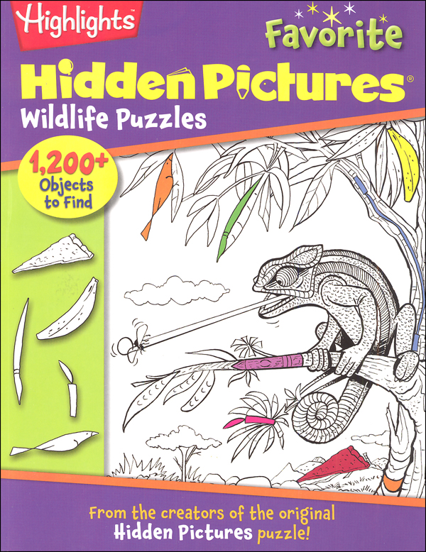 Hidden Pictures: Wildlife Puzzles