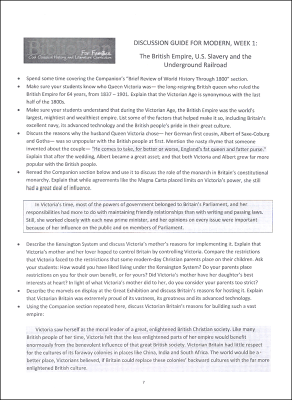 BiblioPlan Modern Discussion Guide BiblioPlan 9781942405450