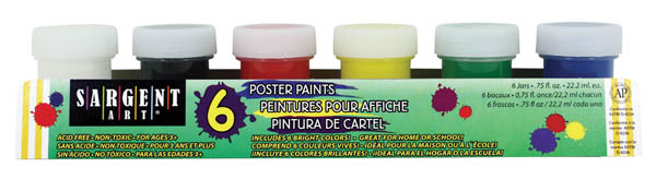 Poster Primary Color Set 6 colors