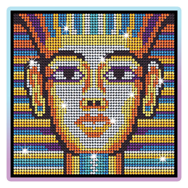 Sequin Art Diamond Art - King Tut | GeoSpace