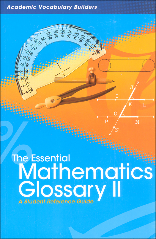 Essential Mathematics Glossary II (Academic Vocabulary Builders) | Red ...