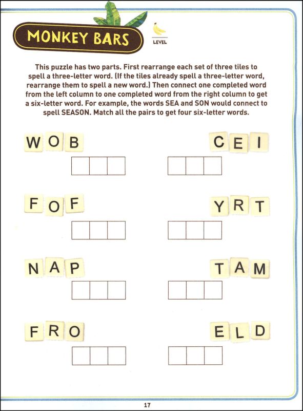 Bananagrams! For Kids | Workman Publishing Company | 9780761158448