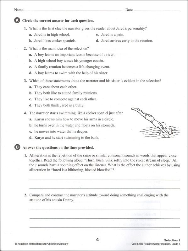 core skills reading comprehension 2014 grade 7 steck vaughn