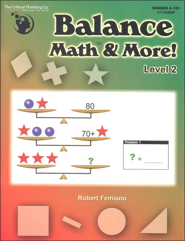 Balance Math & More Level 2