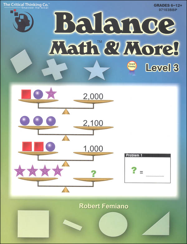 Balance Math & More Level 3