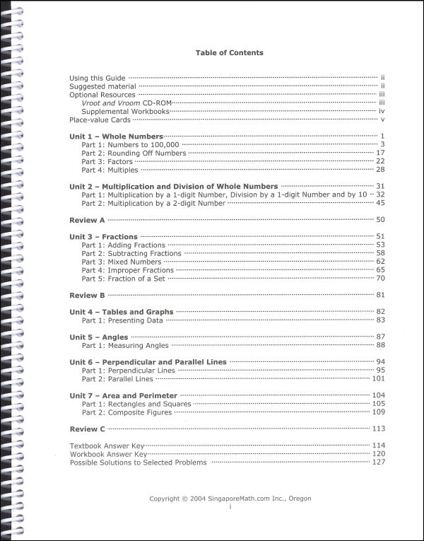 Primary Math US 4A Teacher Guide | SingaporeMath.com | 9780974157368