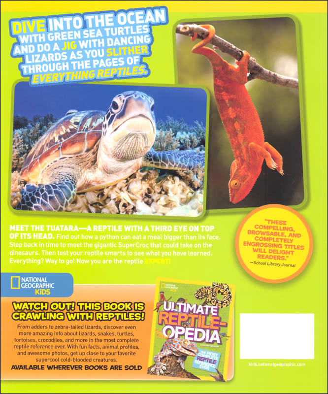 National Geographic Kids Everything Reptiles | National Geographic ...