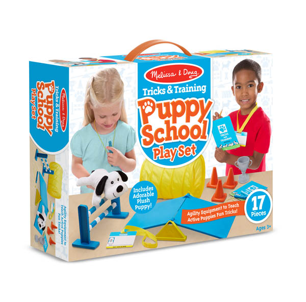 Tricks Training Puppy School Play Set Melissa Doug