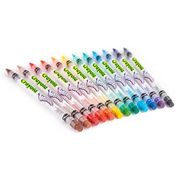 Crayola Erasable Twistable Colored Pencils 12 count Crayola