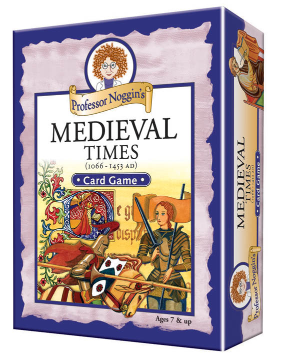 Prof Noggin's Medieval Times Card Game
